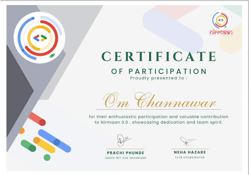 Certificate Image