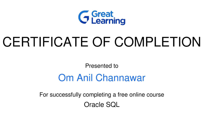 Certificate Image